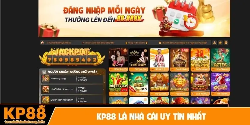 KP88 là nhà cái uy tín nhất